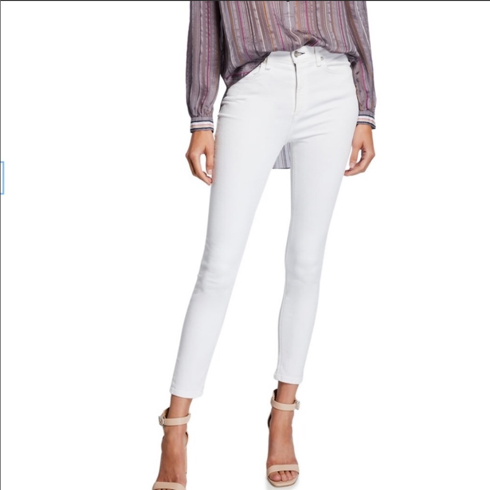 Rag & Bone High Rise Ankle Skinny Jeans